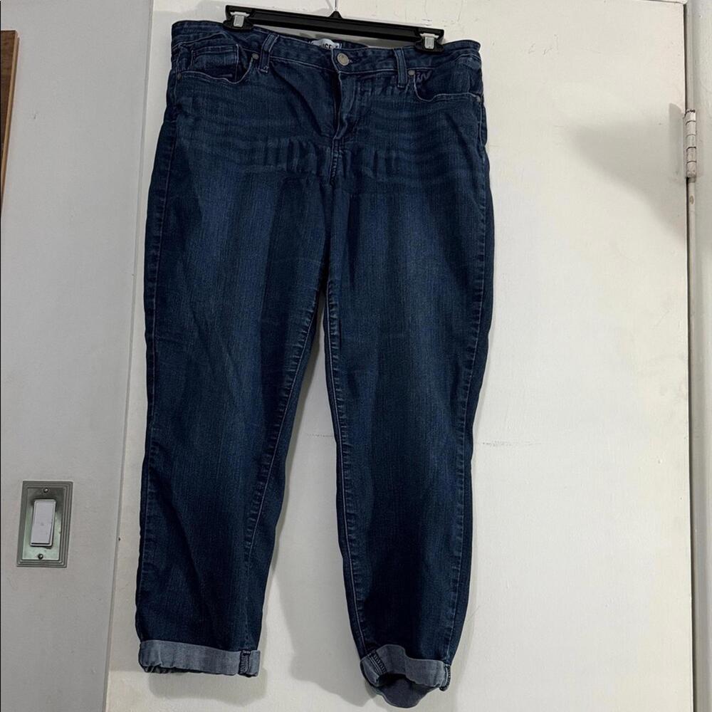 PAIGE Dark Blue Women Jeans